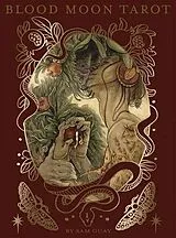 Textkarten / Symbolkarten Blood Moon Tarot von Sam Guay