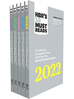 E-Book (epub) 5 Years of Must Reads from HBR: 2022 Edition (5 Books) von Harvard Business Review, Michael E. Porter, Joan C. Williams