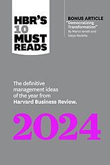 eBook (epub) HBR's 10 Must Reads 2024 de Harvard Business Review, Marco Iansiti, Satya Nadella