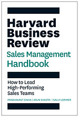 Couverture cartonnée Harvard Business Review Sales Management Handbook de Prabhakant Sinha, Arun Shastri, Sally E. Lorimer