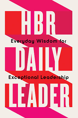 Livre Relié HBR Daily Leader de Harvard Business Review