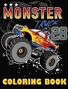 Kartonierter Einband Monster Truck Coloring Book von Blue Wave Press