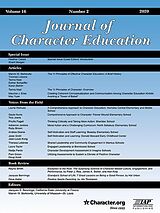 eBook (pdf) Journal of Character Education de 