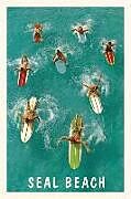 Couverture cartonnée Vintage Journal Seal Beach Surfers de 