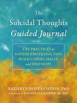 Couverture cartonnée The Suicidal Thoughts Guided Journal de Kathryn Hope Gordon