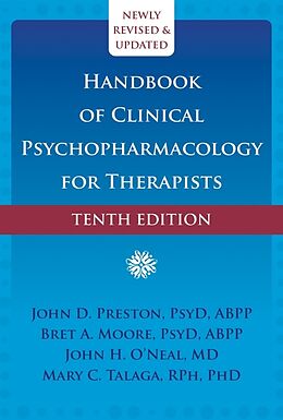 Livre Relié Handbook of Clinical Psychopharmacology for Therapists de Bret A. Moore, John D Preston, John H O'Neal