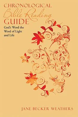 E-Book (epub) Chronological Bible Reading Guide von Jane Becker Weathers