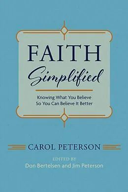 ePUB Faith Simplified von Carol Peterson