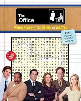 Couverture cartonnée The Office Word Search, Coloring and Quotes de Editors of Thunder Bay Press