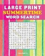 Couverture cartonnée Large Print Summer Fun Word Search de Editors of Thunder Bay Press