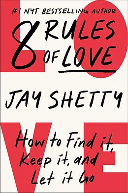 Couverture cartonnée 8 Rules of Love de Jay Shetty