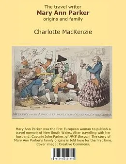 E-Book (epub) The travel writer Mary Ann Parker von Charlotte MacKenzie