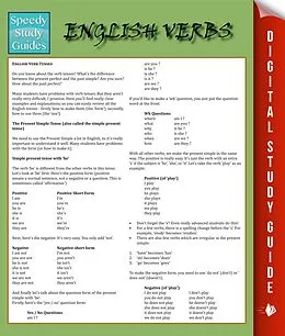 E-Book (epub) English Verbs von Speedy Publishing