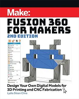 E-Book (pdf) Fusion 360 for Makers von Lydia Sloan Cline