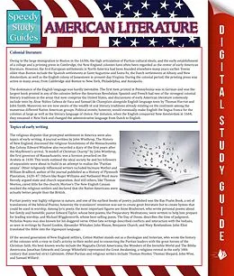 E-Book (epub) American Literature (Speedy Study Guides) von Speedy Publishing