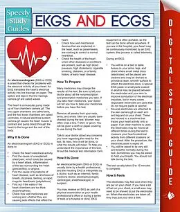 E-Book (epub) EKGS and ECGS (Speedy Study Guides) von Mdk Publishing