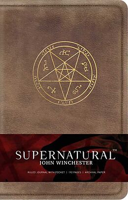 Blankobuch geb Supernatural: John Winchester Hardcover Ruled Journal von Insight Editions