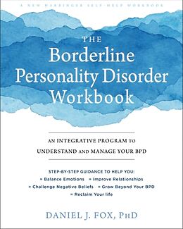 Couverture cartonnée The Borderline Personality Disorder Workbook de Daniel Fox