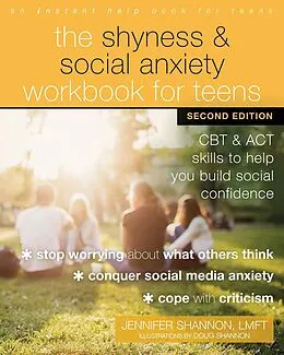 E-Book (pdf) Shyness and Social Anxiety Workbook for Teens von Jennifer Shannon