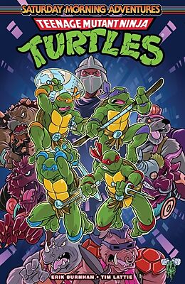 Couverture cartonnée Teenage Mutant Ninja Turtles: Saturday Morning Adventures, Vol. 1 de Erik Burnham, Tim Lattie