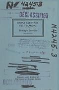 Couverture cartonnée Simple Sabotage Field Manual de United States Off. Strategic Services, U. S. Office of Strategic Services