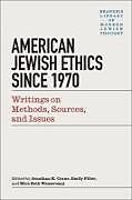 Livre Relié Modern Jewish Ethics since 1970 de 