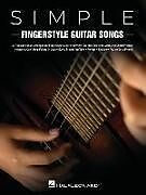 Couverture cartonnée Simple Fingerstyle Guitar Songs: 40 Popular Songs Arranged for Fingerstyle Guitar in Rhythm Tab Notation with Lyrics and Chord Frames de Hal Leonard Corp (COR)