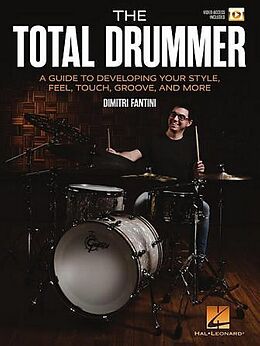 Dimitri Fantini Notenblätter The Total Drummer (+Online-Audio)