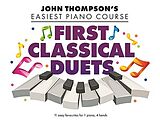  Notenblätter John Thompsons First Classical Duets