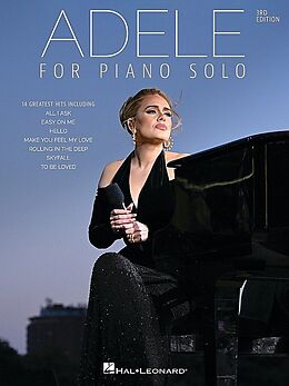  Notenblätter Adele for Piano Solo (3rd Edition)