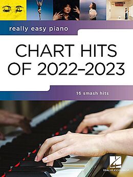  Notenblätter Really Easy PianoChart Hits of 2022-2023