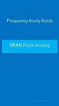 E-Book (epub) Frequency Study Guide : Dead Poets Society von Sophia von Sawilski