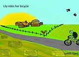 eBook (epub) Lily rides her bicycle de Judith Ypeij