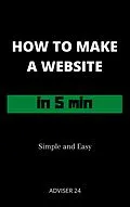 E-Book (epub) HOW TO MAKE A WEBSITE IN 5 MIN von Amed Fofana