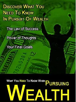 E-Book (epub) What You Need to Know When Pursuing Wealth von Nicholas Simon