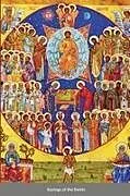 Kartonierter Einband Sayings of the Saints von St George Monastery, Monaxi Agapi, Anna Skoubourdis