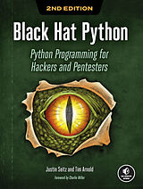 Couverture cartonnée Black Hat Python de Justin Seitz, Tim Arnold