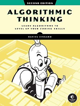 Couverture cartonnée Algorithmic Thinking de Daniel Zingaro