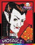 Couverture cartonnée Vampire and Monsters Night Terrors Mosaic: Pixel Adults Coloring Books Color by Number Halloween Theme de Rocket Publishing