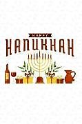 Kartonierter Einband Happy Hanukkah von Amos Elias