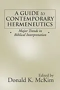 E-Book (pdf) A Guide to Contemporary Hermeneutics von Donald K. Mckim