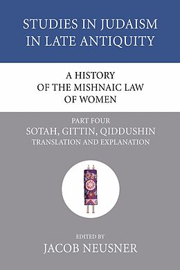 E-Book (pdf) A History of the Mishnaic Law of Women, Part 4 von 
