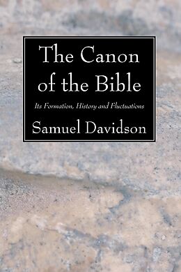 eBook (pdf) The Canon of the Bible de Samuel Davidson