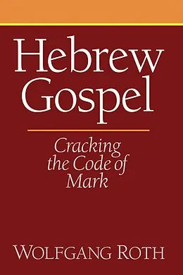 E-Book (pdf) Hebrew Gospel von Wolfgang Roth