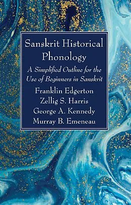 E-Book (pdf) Sanskrit Historical Phonology von Franklin Edgerton