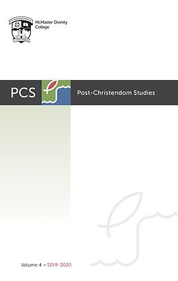 E-Book (pdf) Post-Christendom Studies: Volume 4 von 