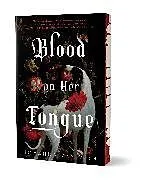 Kartonierter Einband Blood on Her Tongue von Johanna van Veen