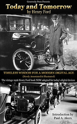 E-Book (epub) Today and Tomorrow von Henry Ford