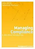 E-Book (epub) Managing Compliance von Sven Kette, Sebastian Barnutz