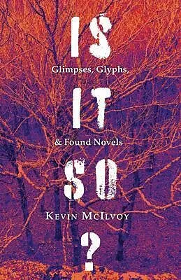 E-Book (epub) Is It So? Glimpses, Glyphs, & Found Novels von Kevin McIlvoy